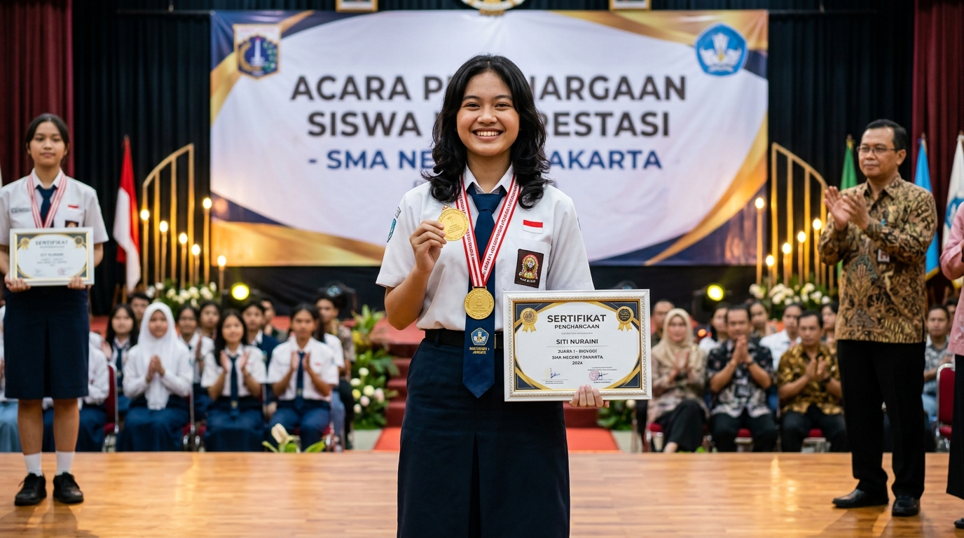 Medali Emas Olimpiade Sains Nasional (OSN) Bidang Fisika